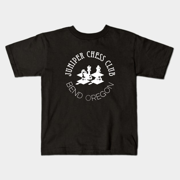 Juniper Chess Club Kids T-Shirt by tabners